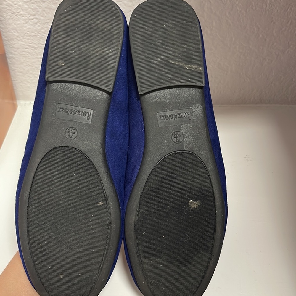 Blue Flats-size 7.5 - Picture 3 of 3